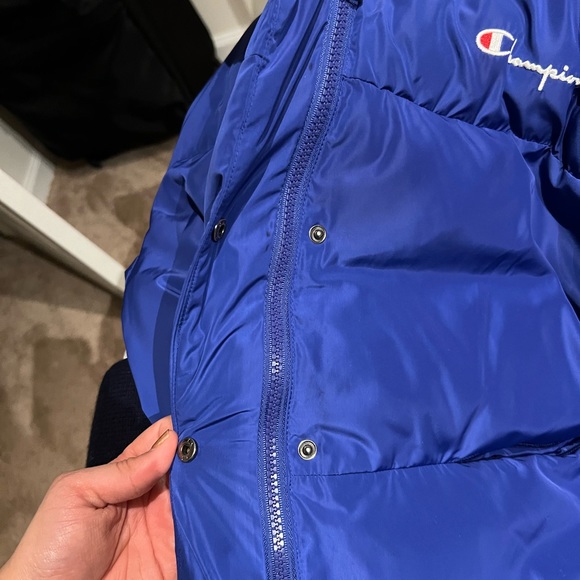 CHAMPION Coat/Jacket Blue in Medium - Picture 10 of 10